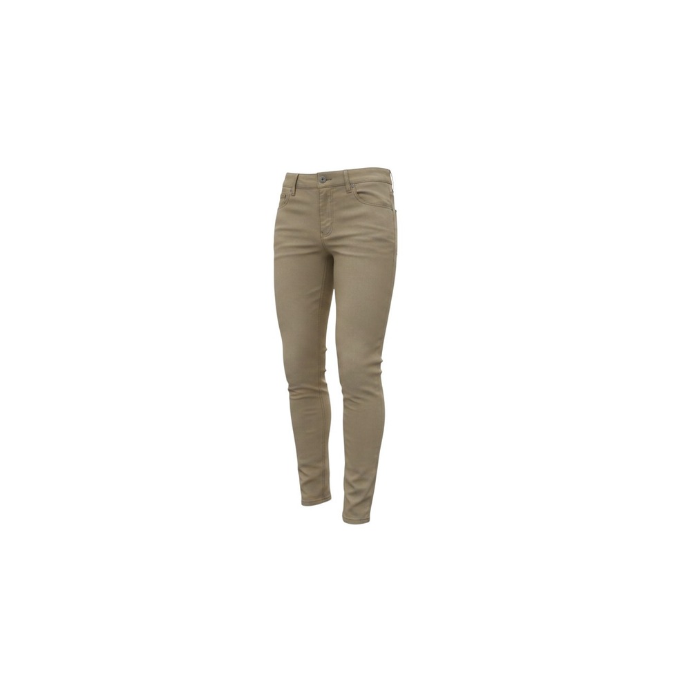rue21 Gogo Star Skinny Pants Womens L Khaki Tan New Levanta Cola Stretch